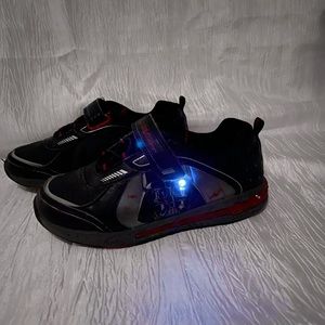 Star Wars light up sneakers size 2
